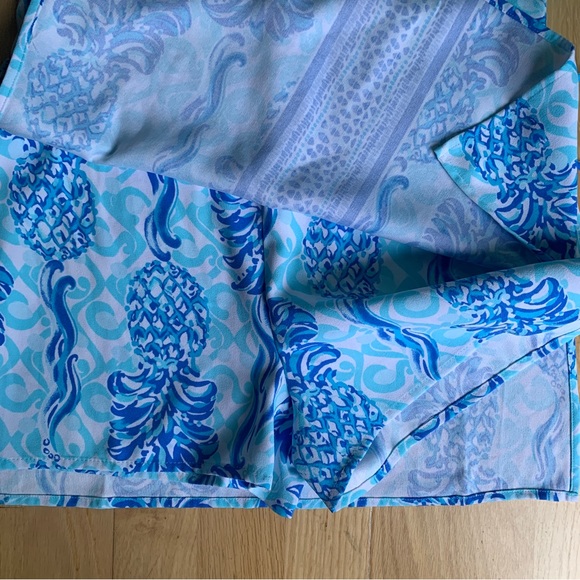 LILLY PULITZER Donna Romper Bennet Blue Out Of The Blue size 0 - Picture 16 of 16